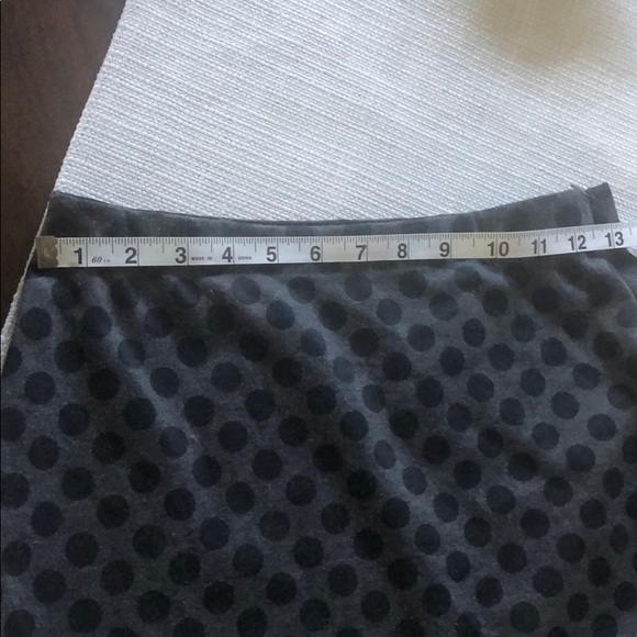 Gray Polka Dot Skirt 💕 - Picture 6 of 7
